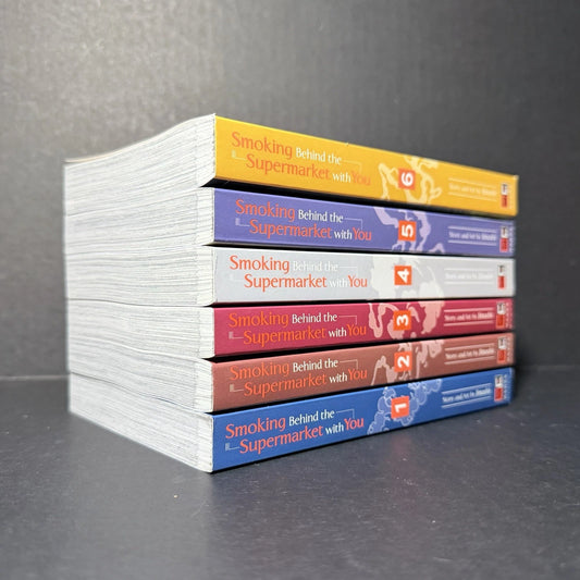 Smoking Behind the Supermarket with You Manga Volumes 1-6 English US Authentic