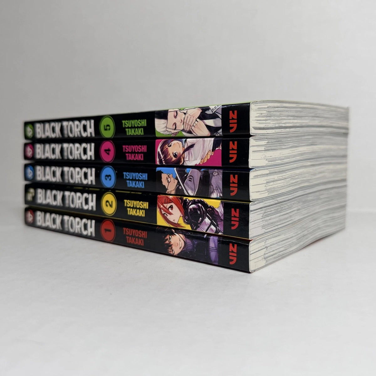 Black Torch Manga Volumes 1-5 Brand New English US Authentic Viz Media