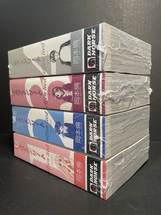 Elfen Lied Manga Omnibus Volumes 1-4 Brand New Sealed English Dark Horse