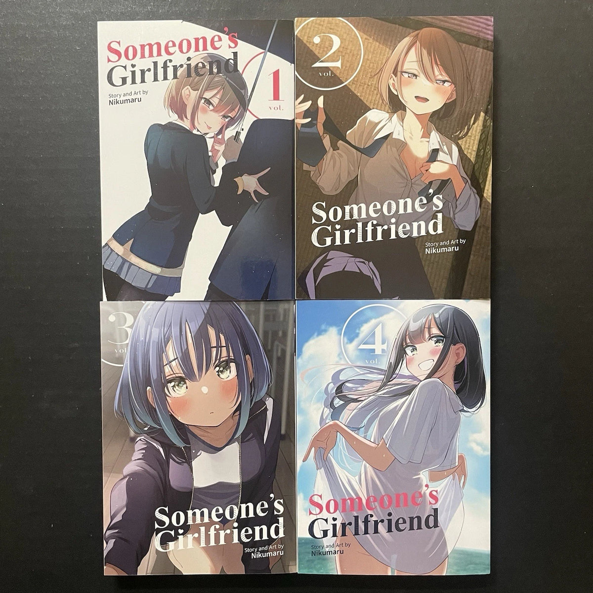 Someone’s Girlfriend Manga Volumes 1-4 Brand New English Authentic US Seven Seas