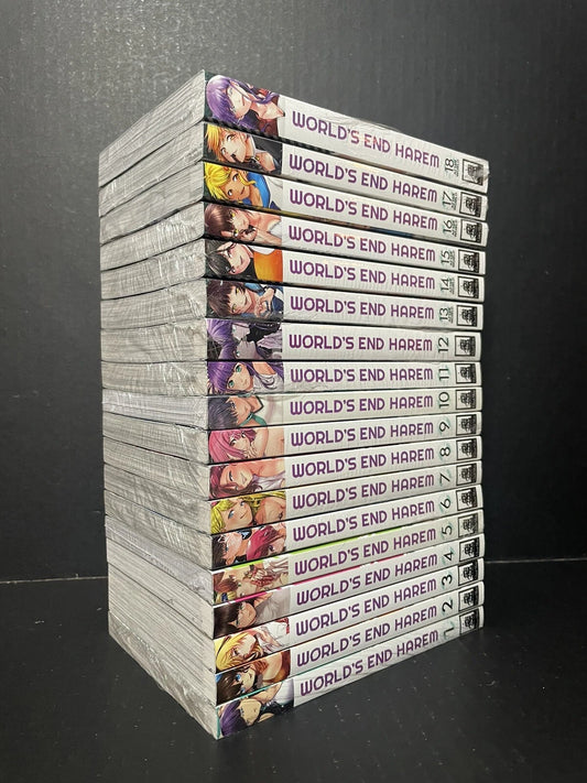 World’s End Harem Manga Volumes 1-18 English Brand New US Authentic Seven Seas