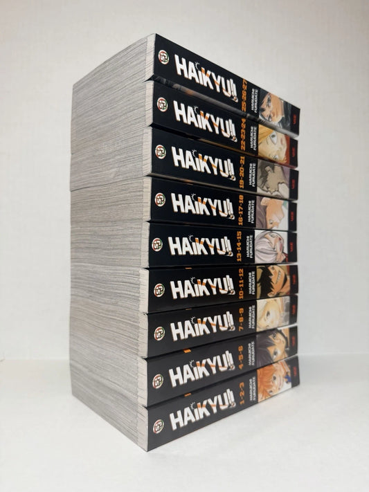 Haikyu!! Haikyuu!! Manga Omnibus Volumes 1-27 English New US Authentic Viz Media