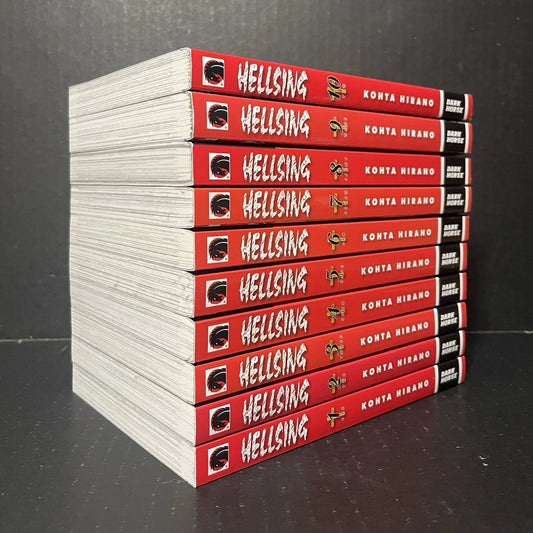 Hellsing Manga Volumes 1-10 Complete Brand New English US Authentic Dark Horse