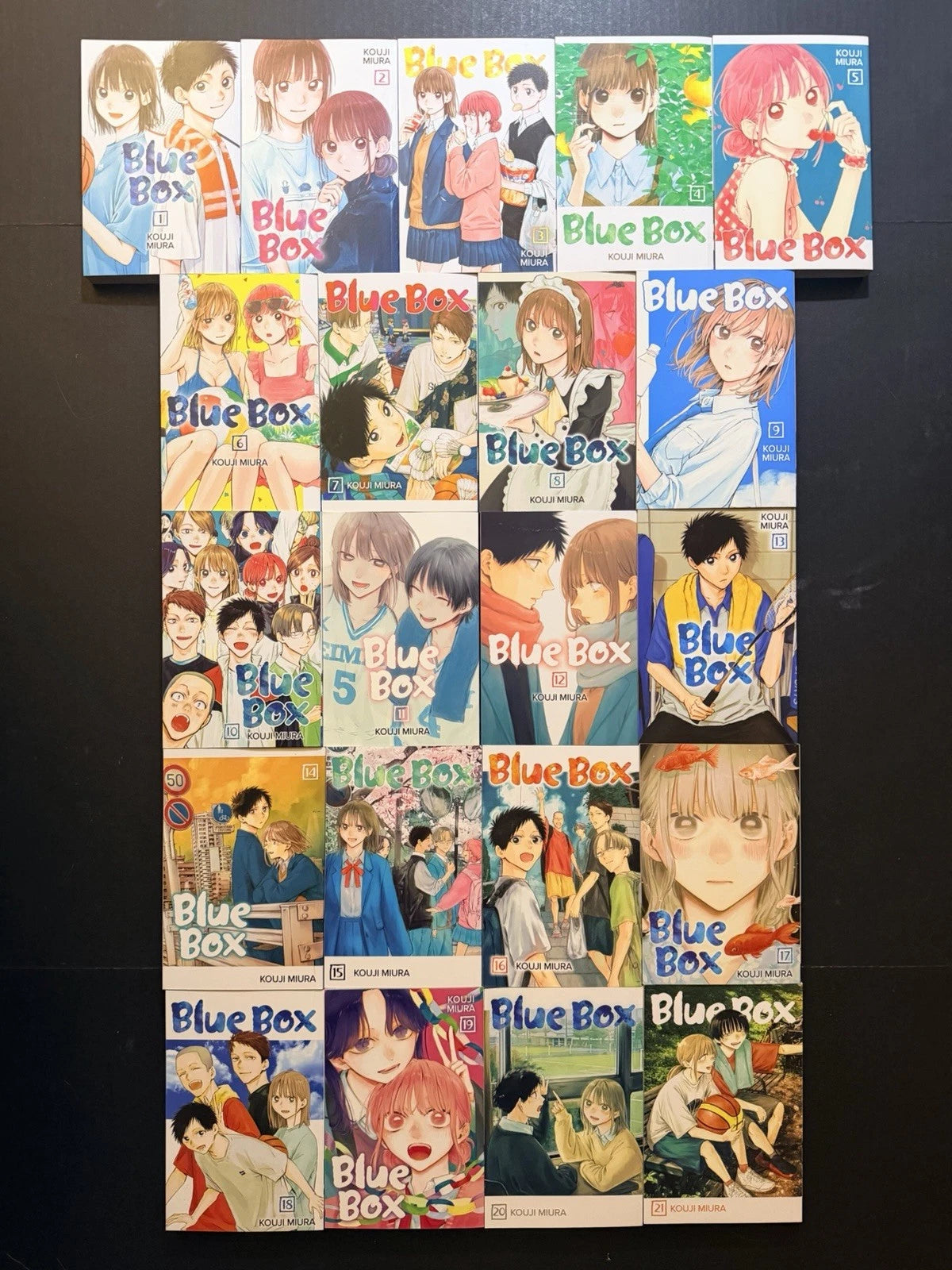 Blue Box Manga Volumes 1-21 English Brand New US Authentic Viz Media