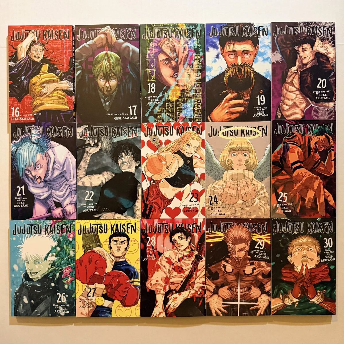 Jujutsu Kaisen Manga Volumes 0-30 Brand New English Authentic US Viz Media