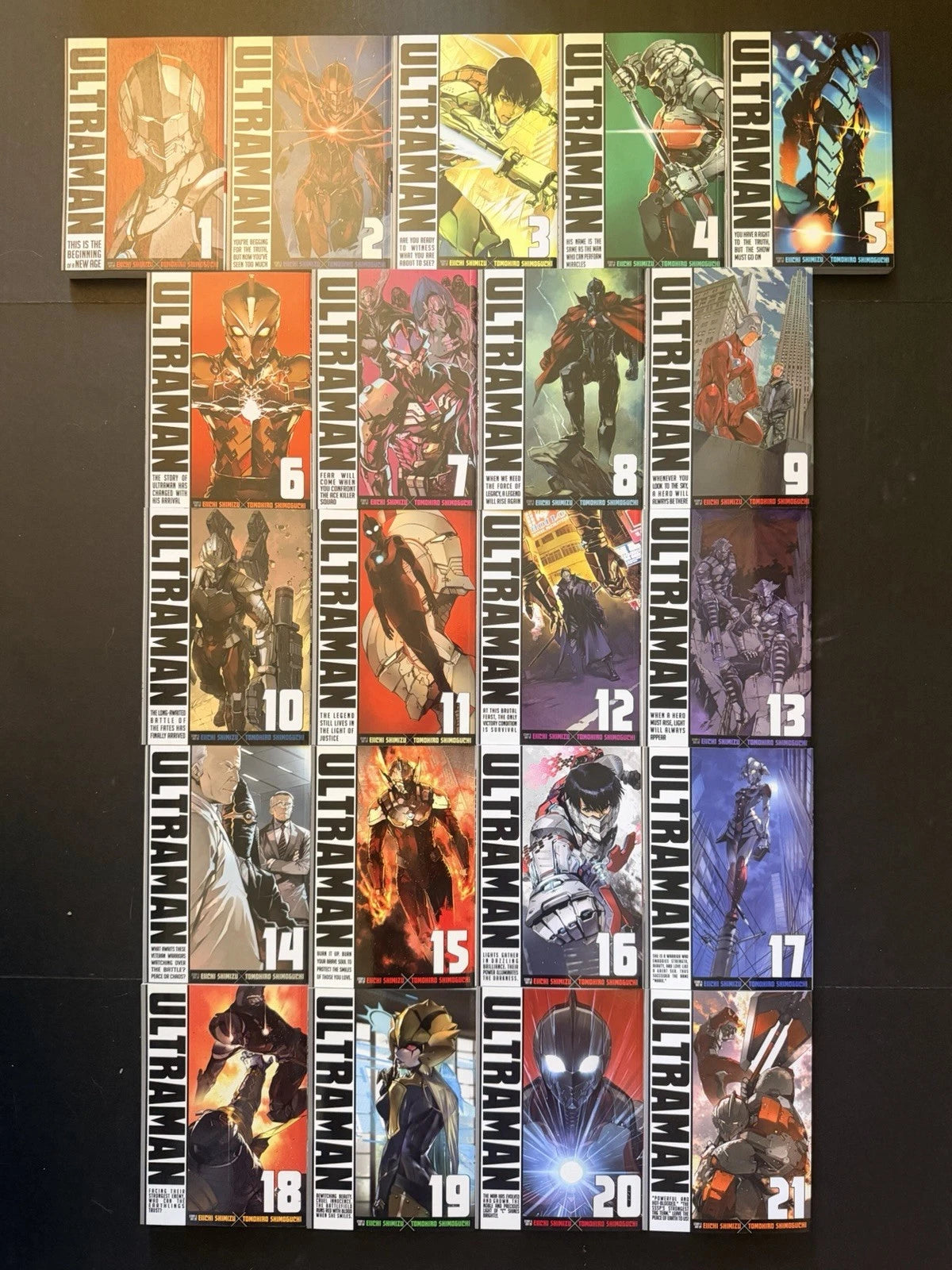 Ultraman Manga Volumes 1-21 Brand New English US Authentic Viz Media