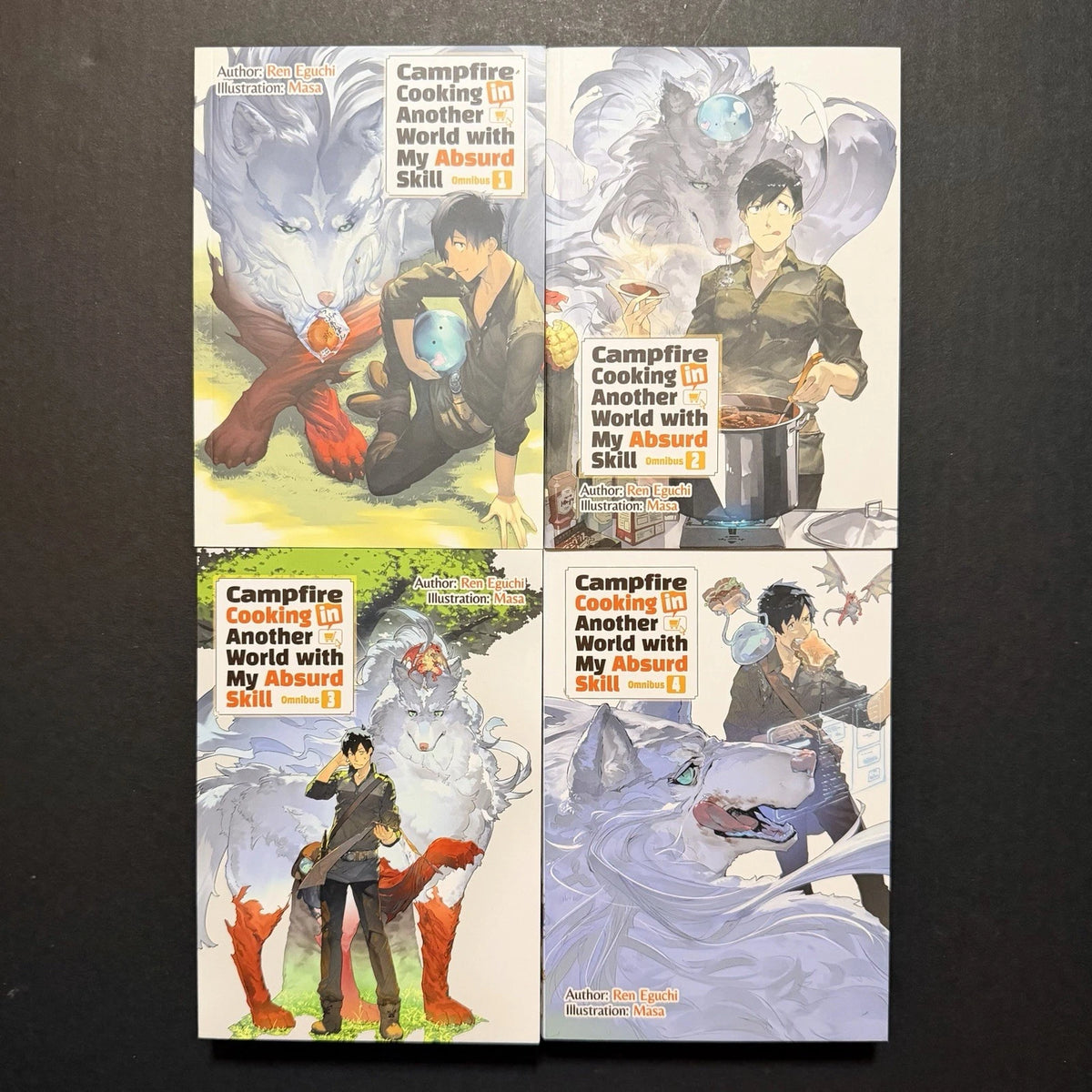 Campfire Cooking In Another World Light Novel Omnibus Volumes 1-4 New English