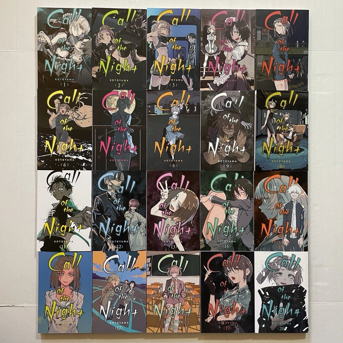 Call of the Night Manga Volumes 1-20 Brand New English Authentic Viz Media US