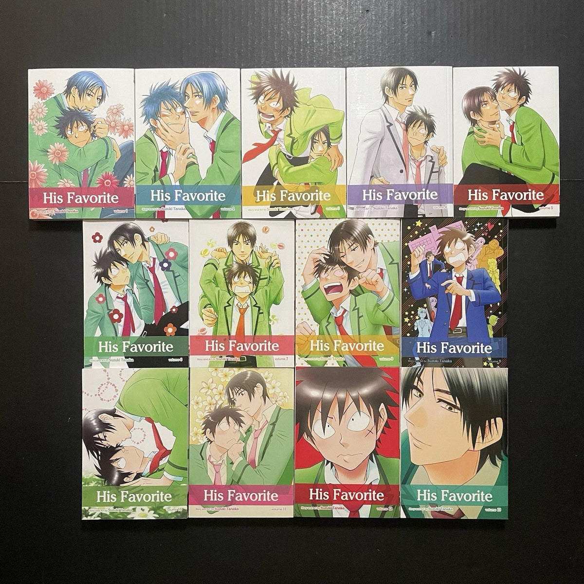 His Favorite Manga Volumes 1-13 Brand New English US Authentic BL