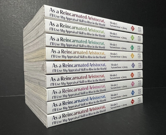 As a Reincarnated Aristocrat Manga Volumes 1-9 Brand New English Authentic