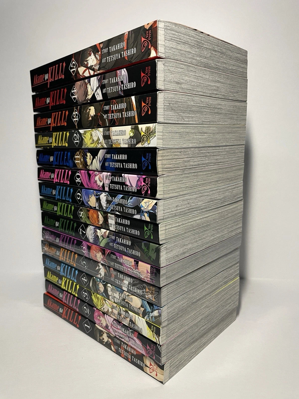 Akame Ga Kill! Manga Volumes 1-15 Brand New English US Authentic