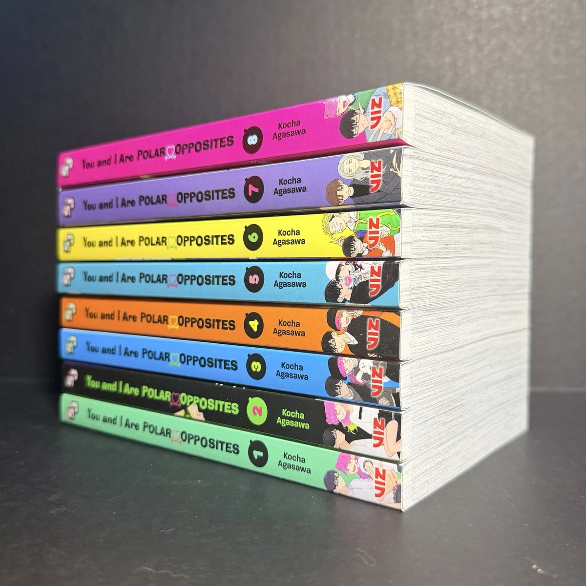 You and I Are Polar Opposites Manga Volumes 1-8 English New Authentic Complete
