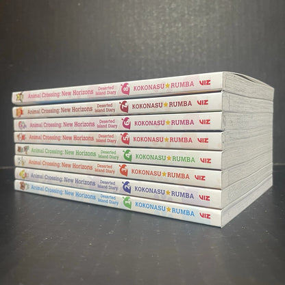 Animal Crossing New Horizons Manga Volumes 1-8 English Brand New US Authentic