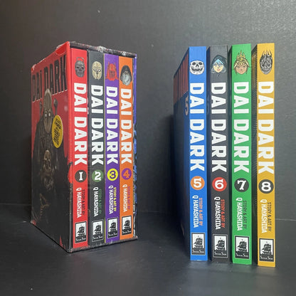 Dai Dark Manga Volumes 1-8 Includes Box Set 1 Volumes 1-4 + 5-8 Brand New Sealed