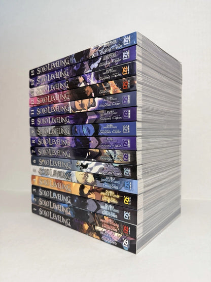 Solo Leveling Manga Manhwa Full Color Volumes 1-15 New English US Authentic