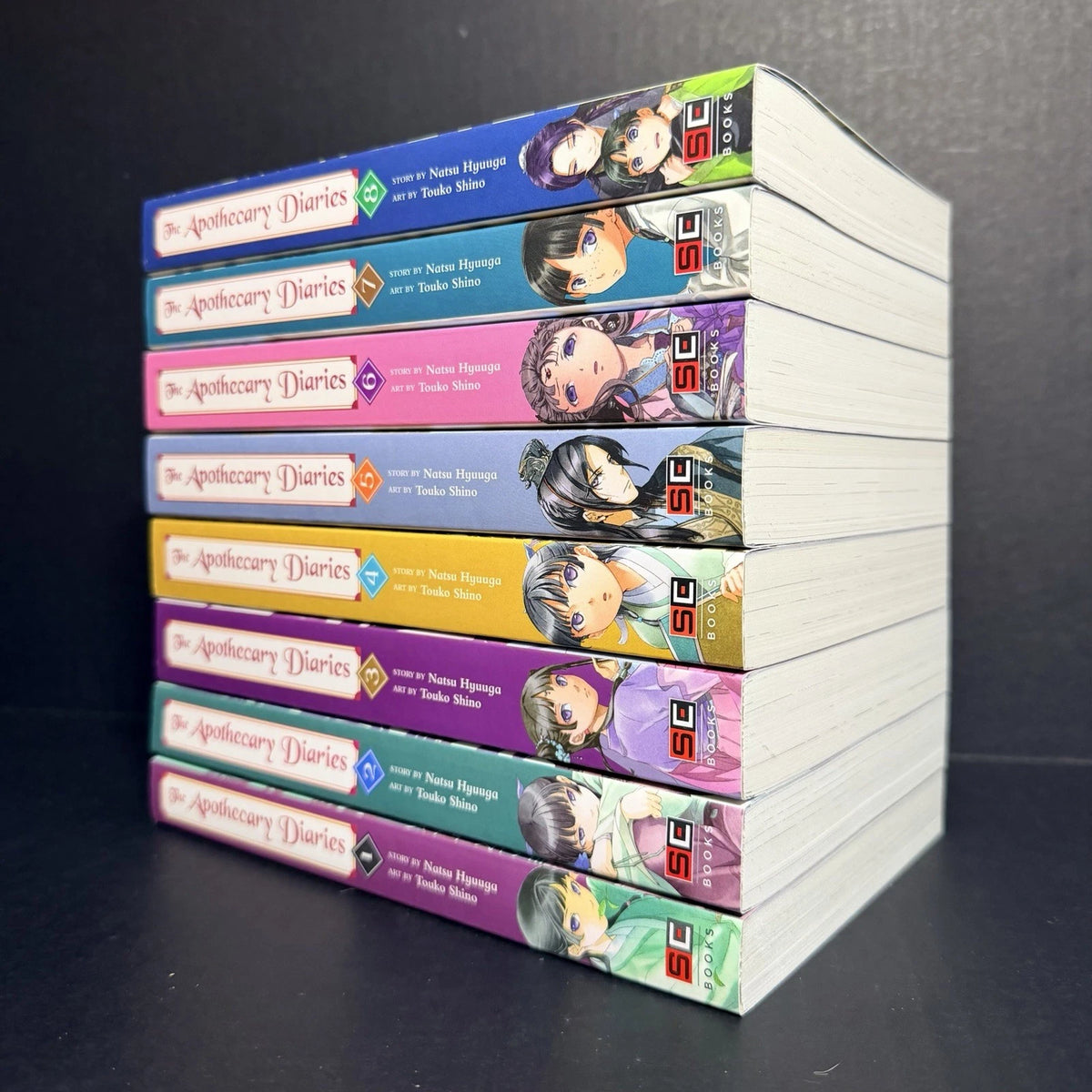 The Apothecary Diaries Light Novel Volumes 1-8 English New Authentic Square Enix