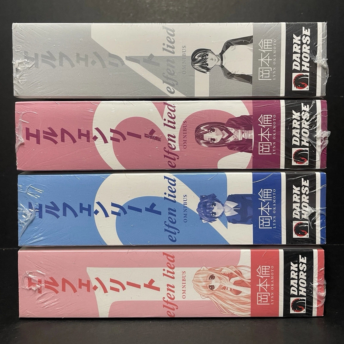 Elfen Lied Manga Omnibus Volumes 1-4 Brand New Sealed English Dark Horse