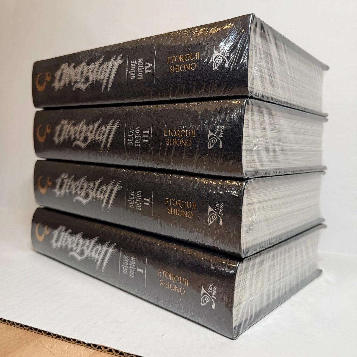 Ubel Blatt Deluxe Manga Volumes 1-4 Brand New English Sealed US Authentic