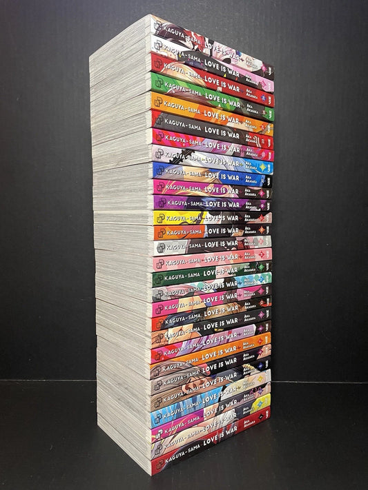 Kaguya-Sama Love is War Manga Volumes 1-28 Complete Set English New US Viz Media