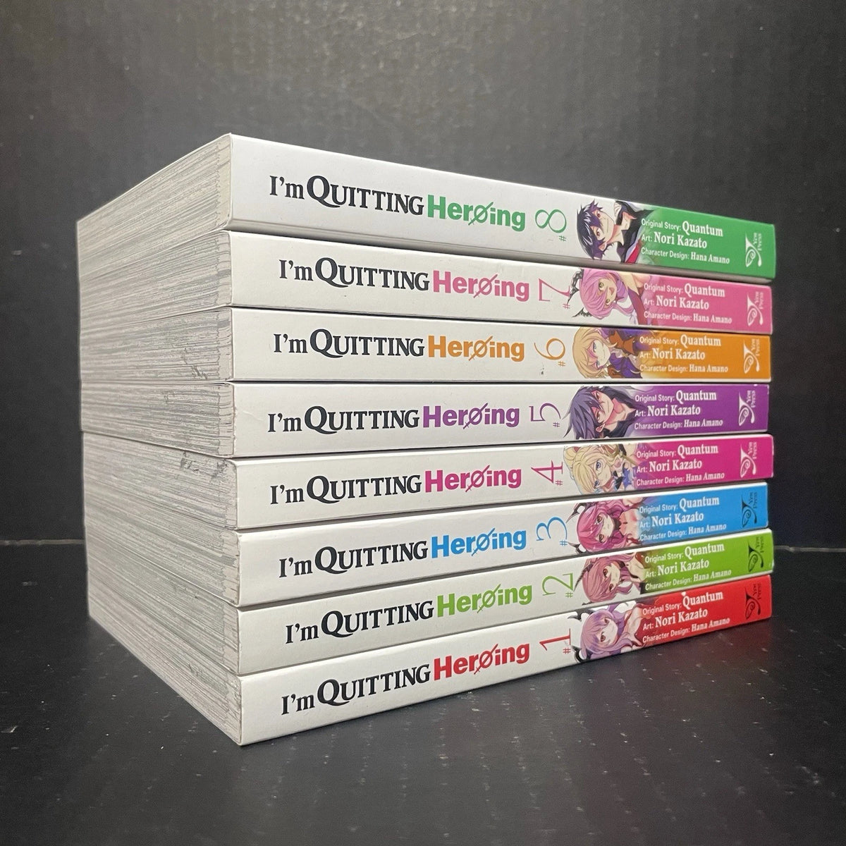 I’m Quitting Heroing Manga Volumes 1-8 Brand New English US Authentic