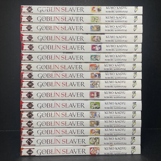 Goblin Slayer Light Novel Volumes 1-16 Brand New English US Authentic Yen Press