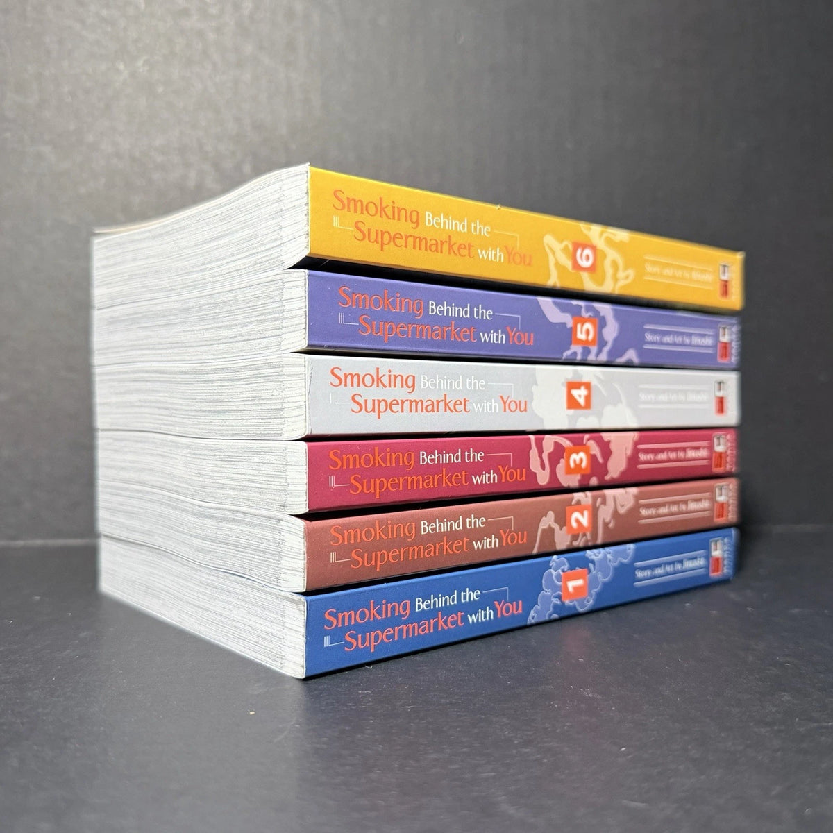 Smoking Behind the Supermarket with You Manga Volumes 1-6 English US Authentic