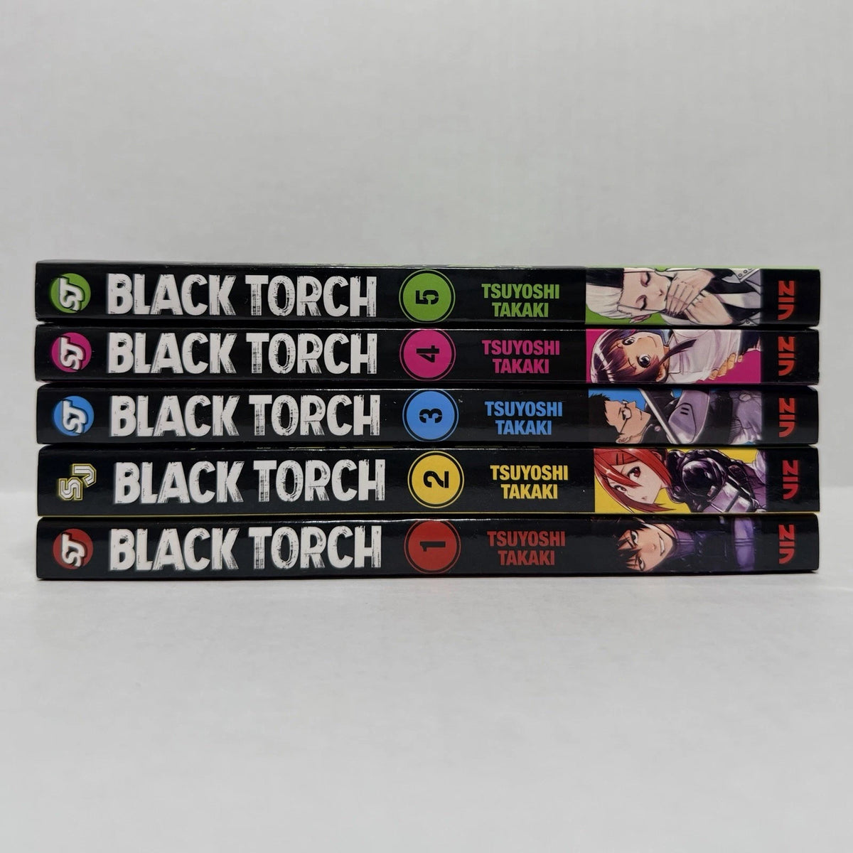 Black Torch Manga Volumes 1-5 Brand New English US Authentic Viz Media