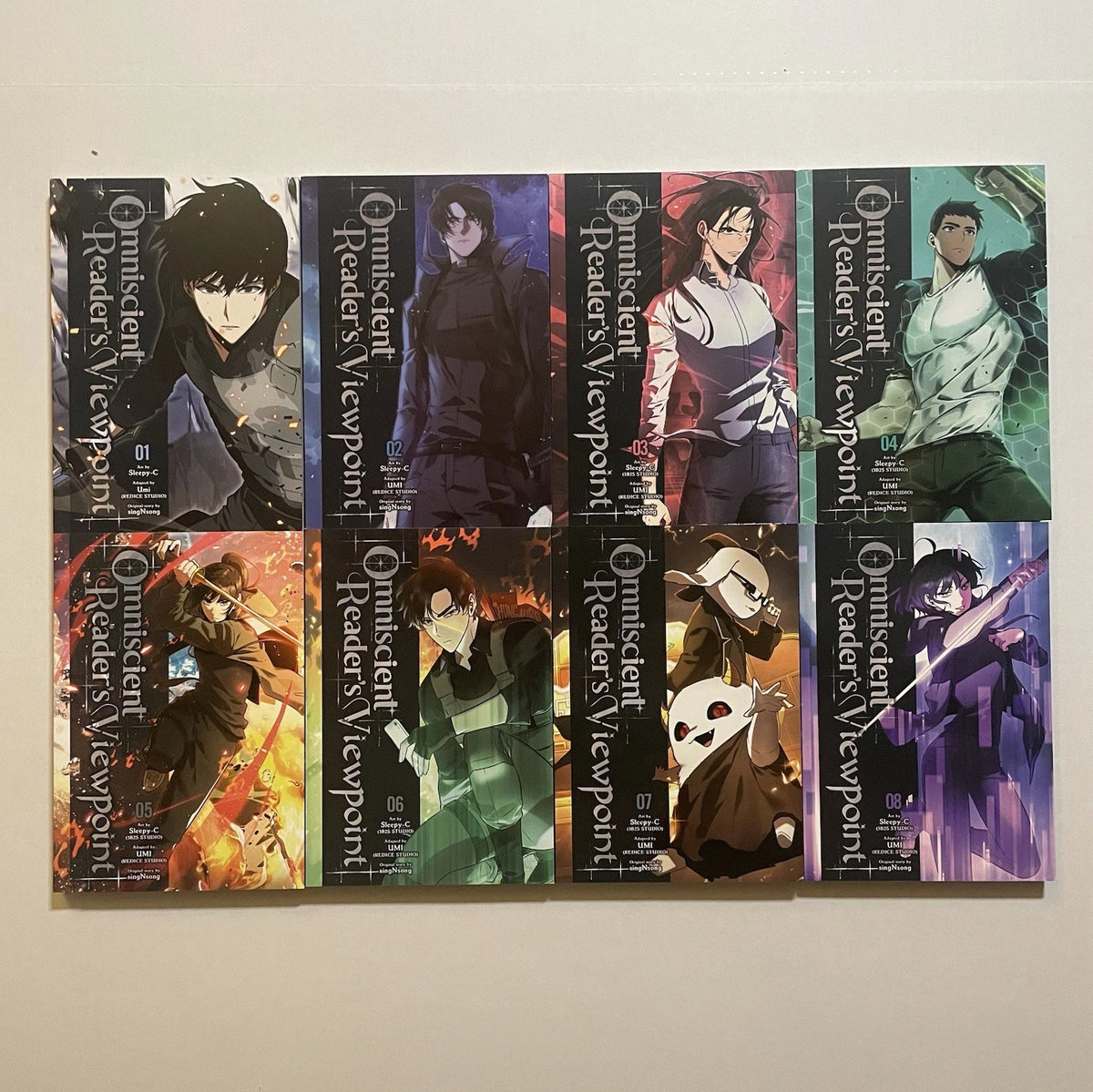 The Omniscient Reader’s Viewpoint Manhwa Volumes 1-8 Brand New English Manga