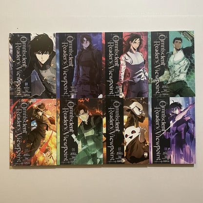 The Omniscient Reader’s Viewpoint Manhwa Volumes 1-8 Brand New English Manga