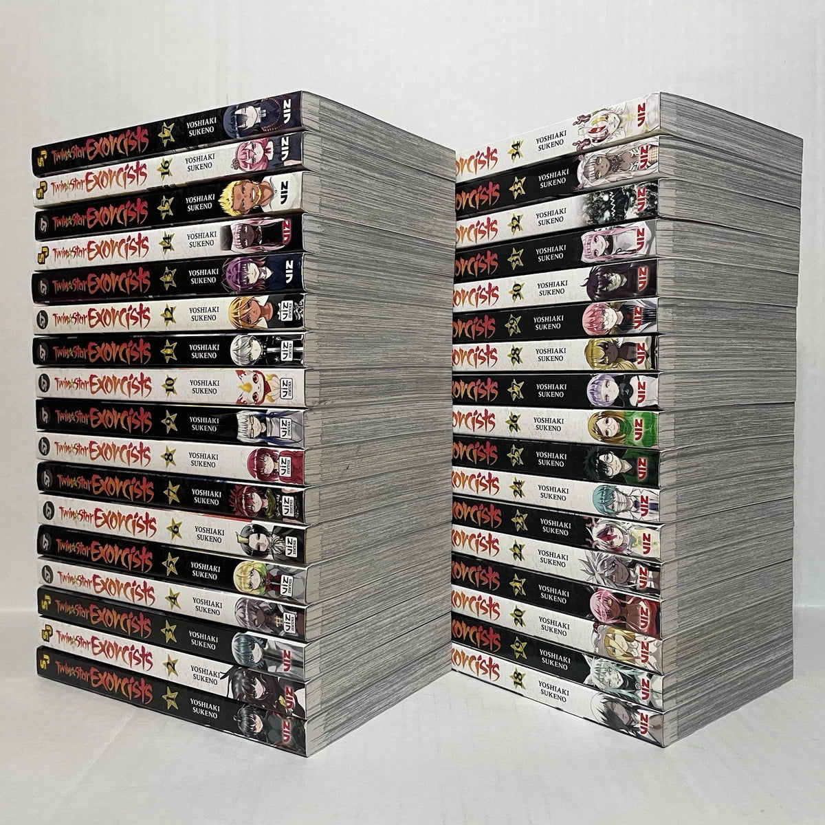 Twin Star Exorcists Manga Volumes 1-34 Brand New English Authentic Viz Media