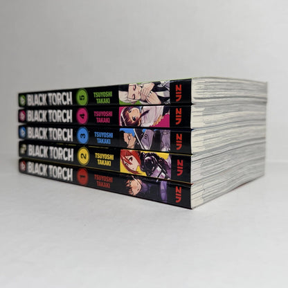 Black Torch Manga Volumes 1-5 Brand New English US Authentic Viz Media