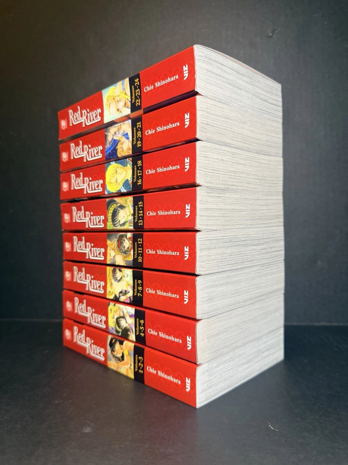 Red River Manga Omnibus Volumes 1-24 Brand New English Authentic Viz Media