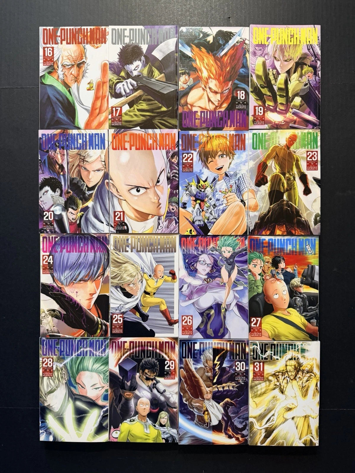 One Punch Man Manga Volumes 1-31 Brand New English Authentic Viz Media