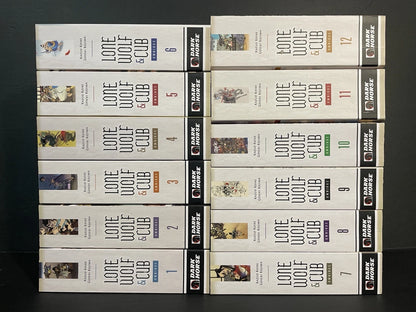 Lone Wolf and Cub Omnibus Manga Volumes 1-12 Brand New Complete Set in English