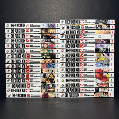 One Punch Man Manga Volumes 1-31 Brand New English Authentic Viz Media