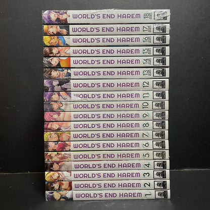 World’s End Harem Manga Volumes 1-18 English Brand New US Authentic Seven Seas