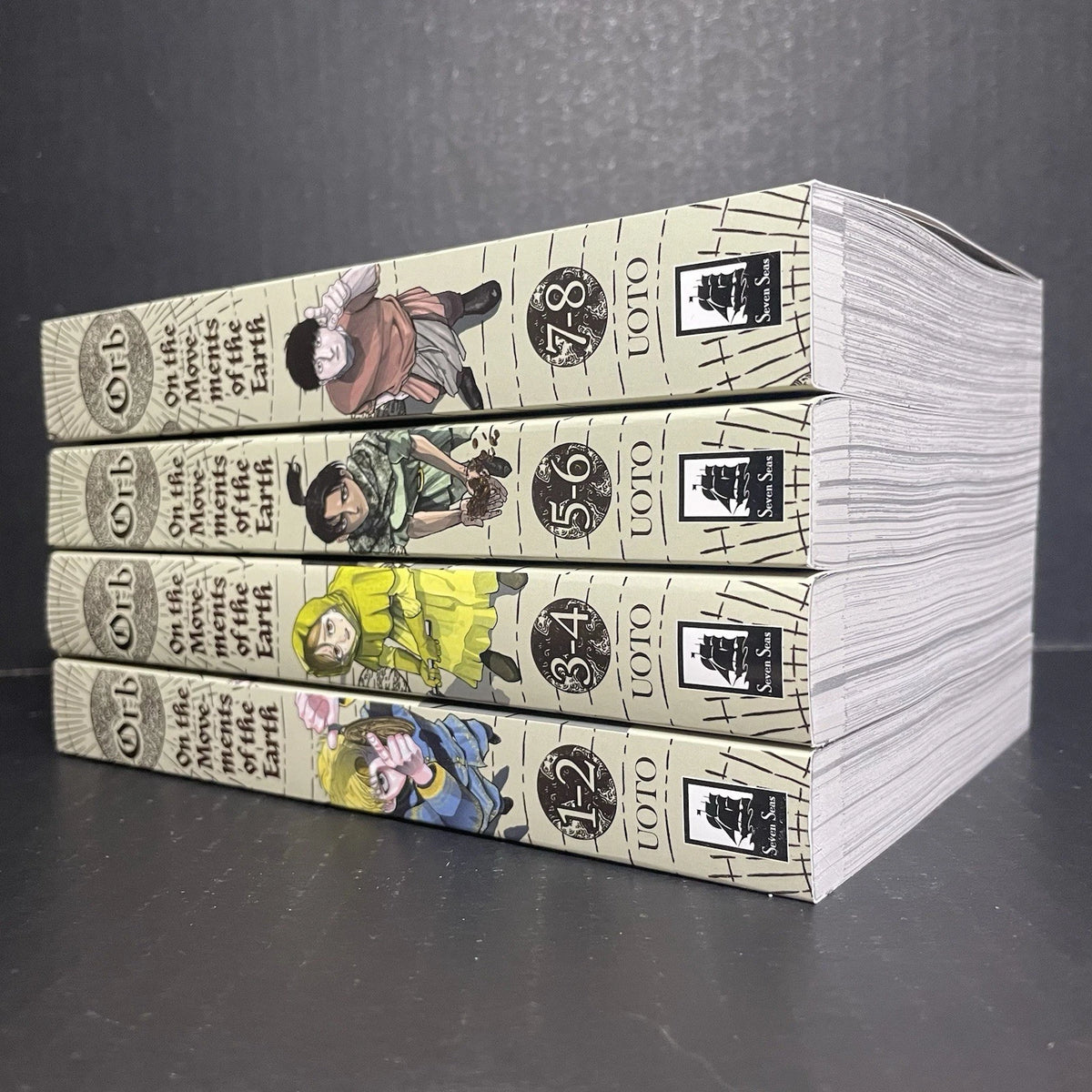 Orb: On the Movements of the Earth Manga Omnibus Volumes 1-8 Brand New English