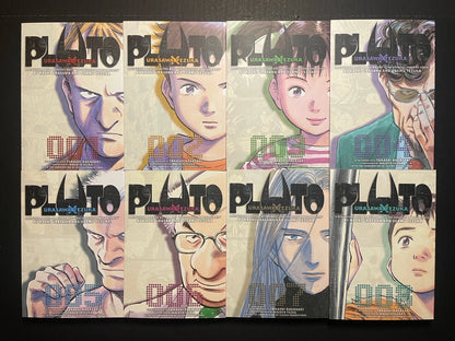 Pluto Manga Volumes 1-8 English New Authentic Viz Media Urasawa x Tezuka