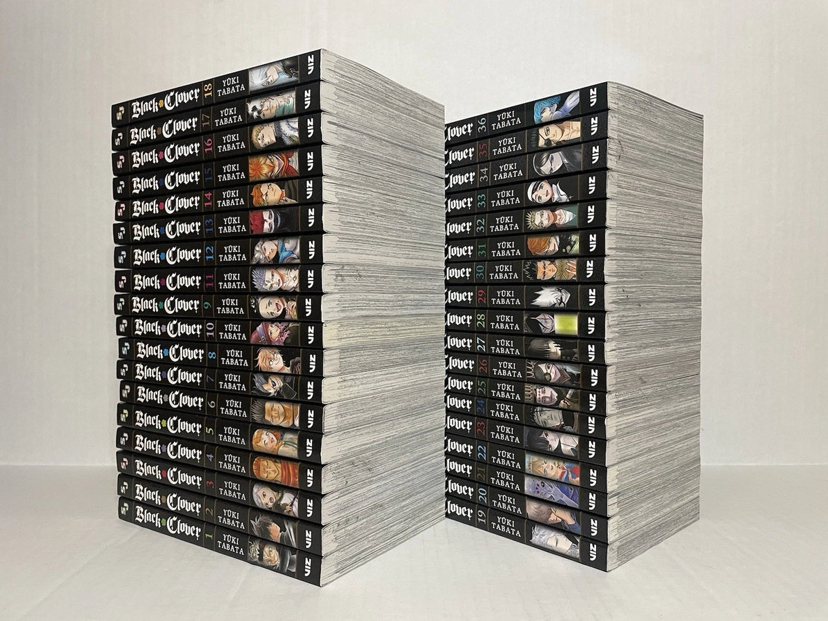Black Clover Manga Volumes 1-36 English Authentic US Viz Media New