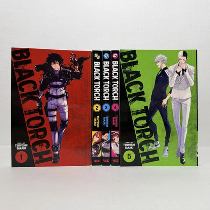 Black Torch Manga Volumes 1-5 Brand New English US Authentic Viz Media