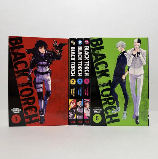 Black Torch Manga Volumes 1-5 Brand New English US Authentic Viz Media