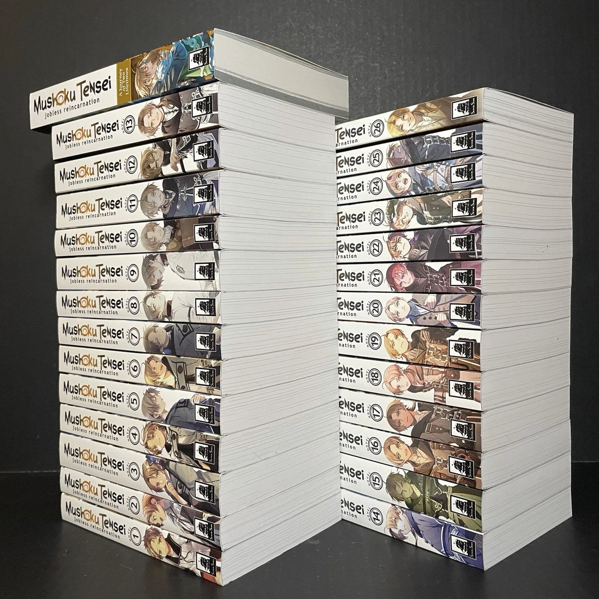 Mushoku Tensei Light Novel Volumes 1-26 + Bonus Journey New English US Authentic