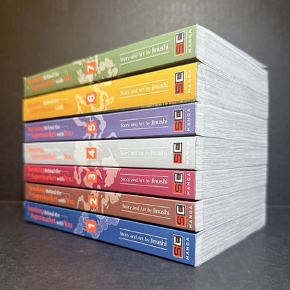 Smoking Behind the Supermarket with You Manga Volumes 1-7 English Authentic