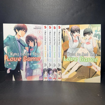 I Want to End This Love Game Manga Volumes 1-6 Brand New English Viz Media