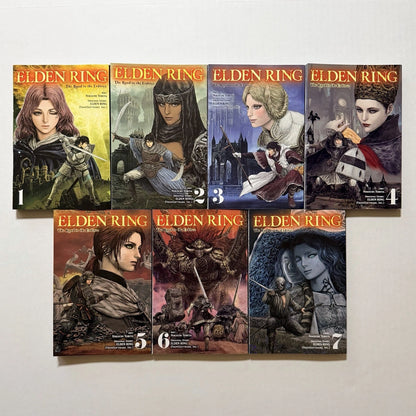 Elden Ring Manga Volumes 1-7 Brand New English Authentic Yen Press