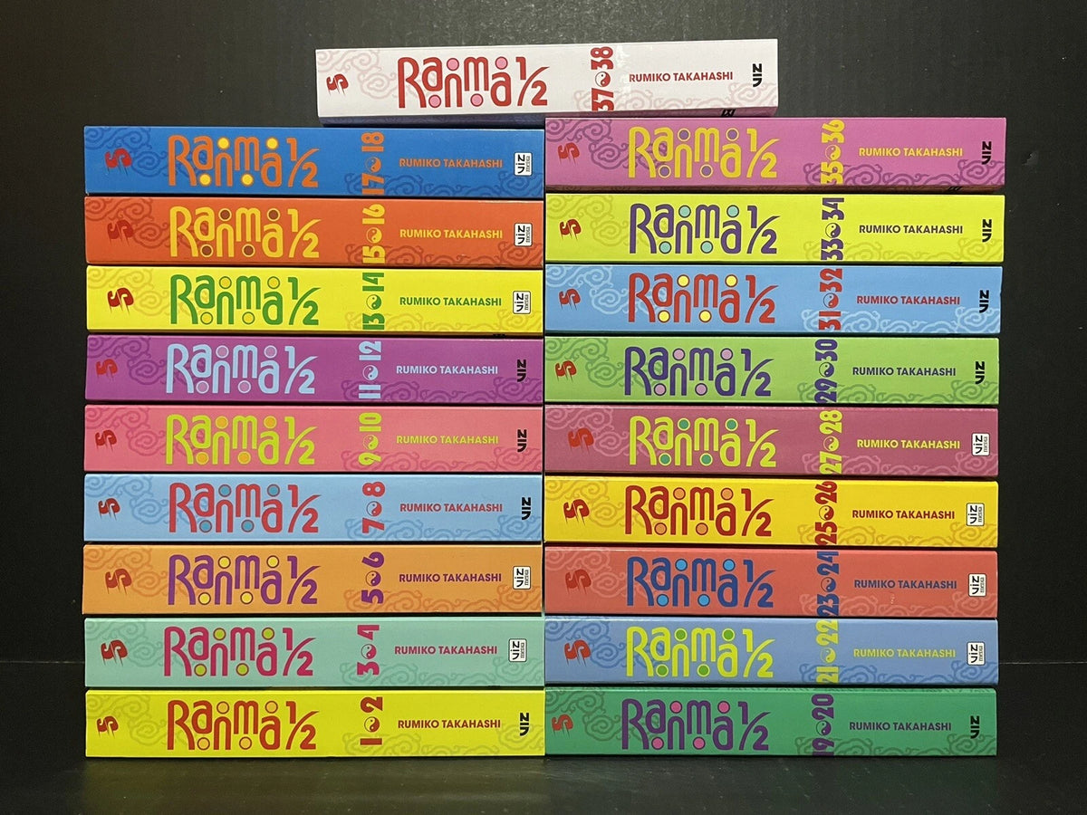 Ranma 1/2 Manga (2-in-1 Edition) Volumes 1-38 English New US Authentic Viz Media