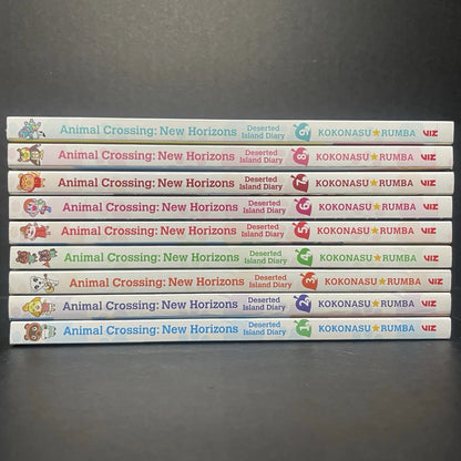 Animal Crossing New Horizons Manga Volumes 1-9 English Brand New US Authentic