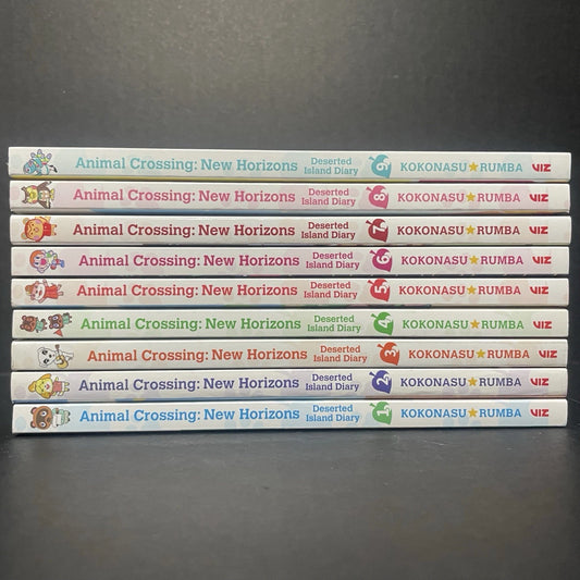 Animal Crossing New Horizons Manga Volumes 1-9 English Brand New US Authentic