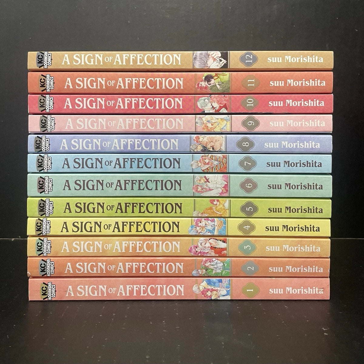 A Sign of Affection Manga Volumes 1-12 English US Authentic Kodansha Brand New