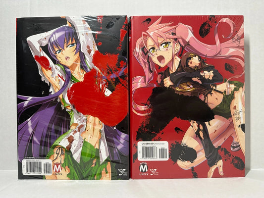 High School of the Dead Manga Full Color Omnibus Edition Volumes 1-2 New Sealed